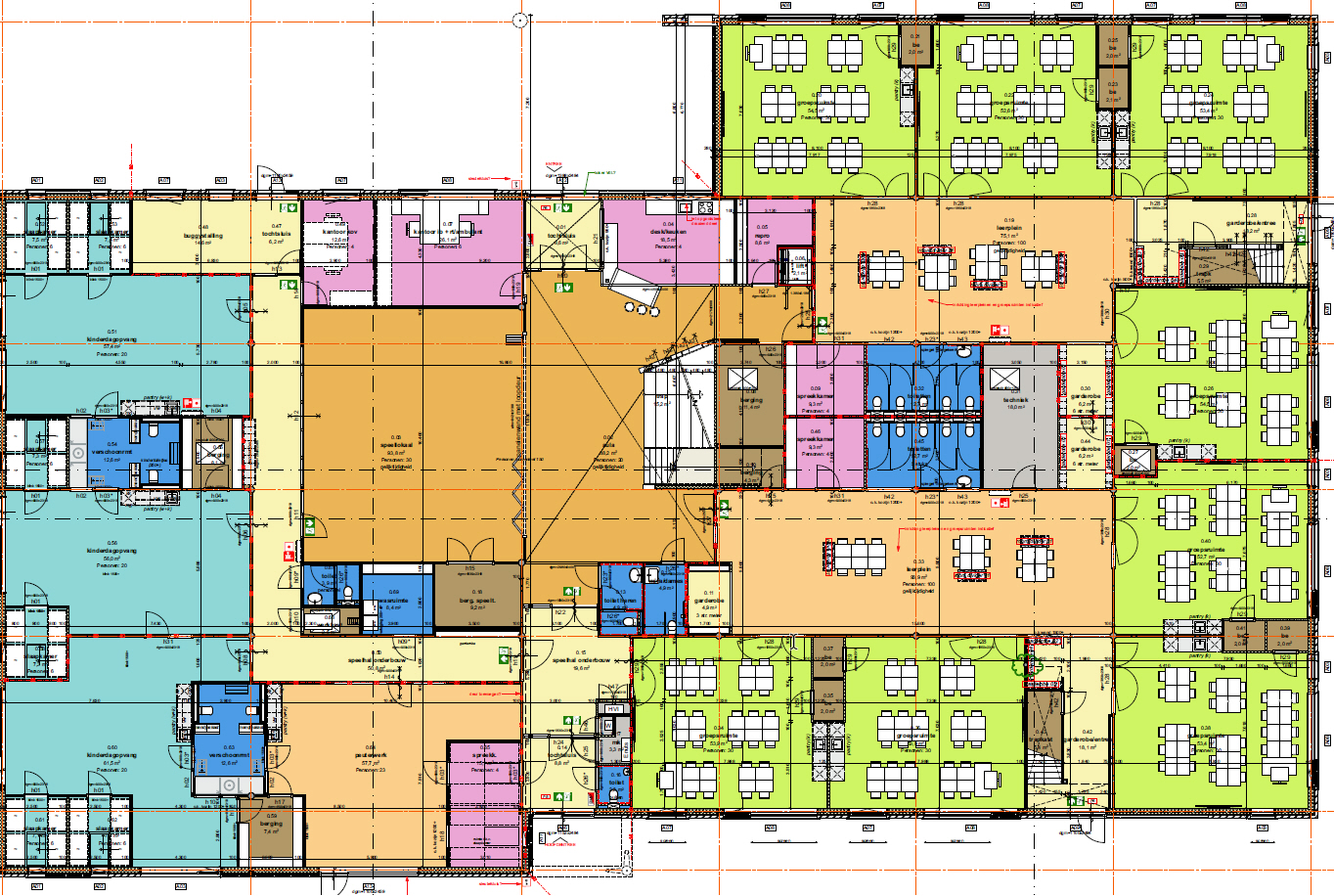 Ontwerp Prins Claus begane grond