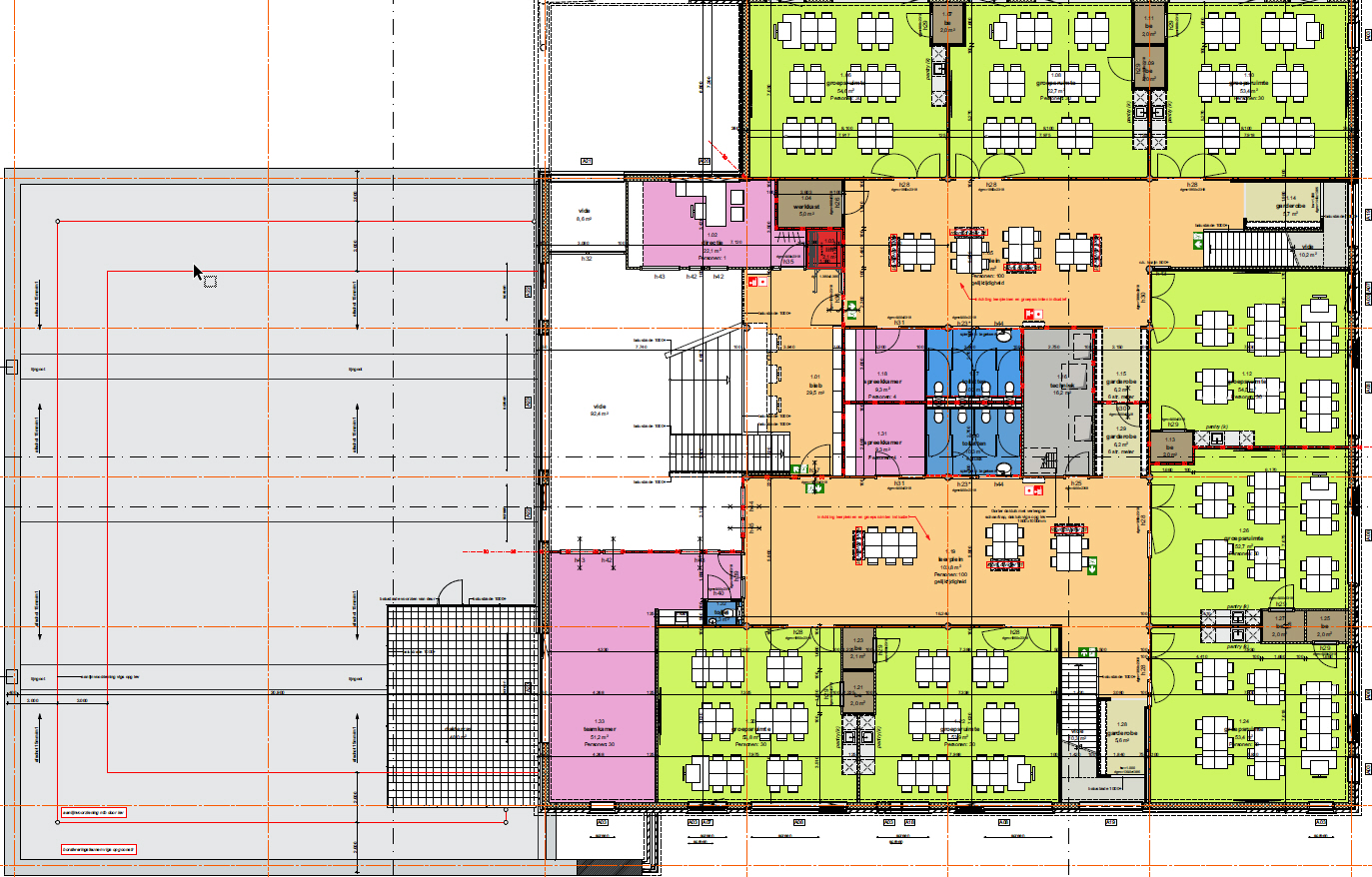 Ontwerp Prins Claus verdieping