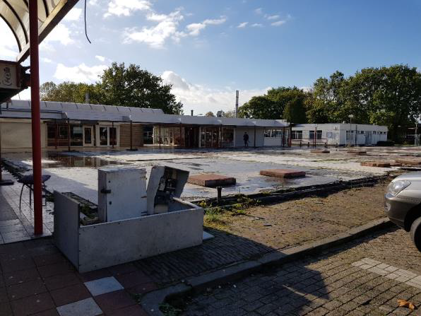 Weezenhof winkelcentrum afgebrand